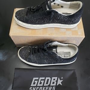 Golden Goose Glitter Hi Star